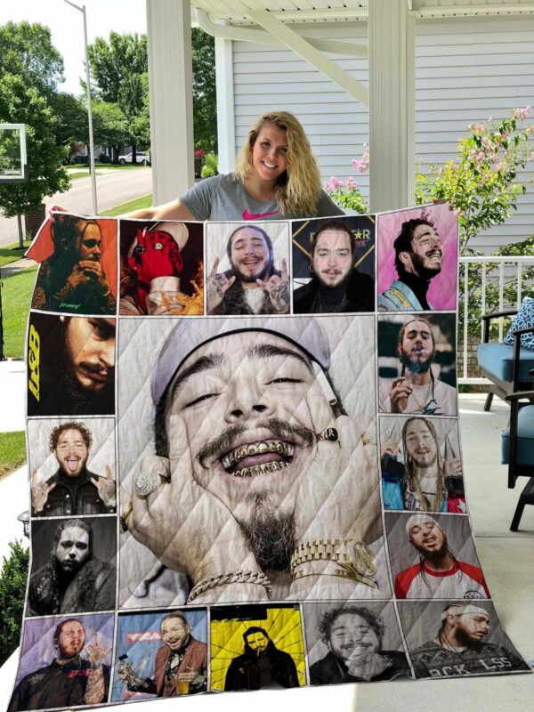 Post Malone Quilt Gift For Family On Christmas Black Friday Cyber Monday
