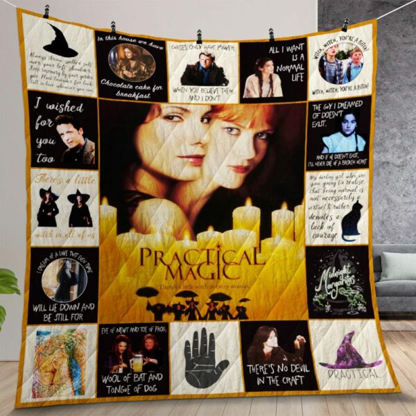 Practical Magic Quilt Gift For Christmas Birthday Halloween