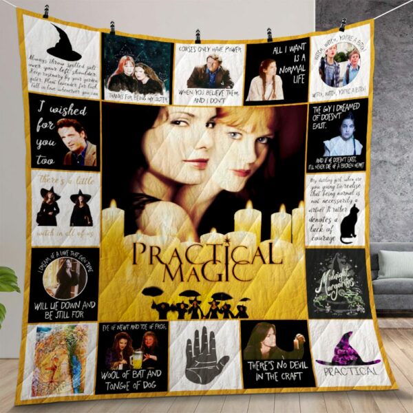 Practical Magic Quilt Gift For Christmas Birthday Thanksgiving Ver 17