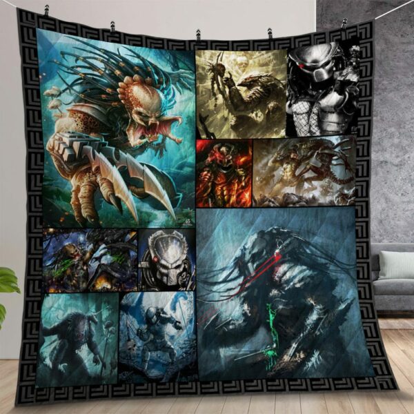 Predator Quilt Gift For Christmas Birthday Halloween