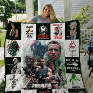 Predator Quilt Gift For Fans Christmas Black Friday Black Friday