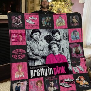 Pretty In Pink Poster Quilt Gift For Christmas Black Friday Thanksgiving