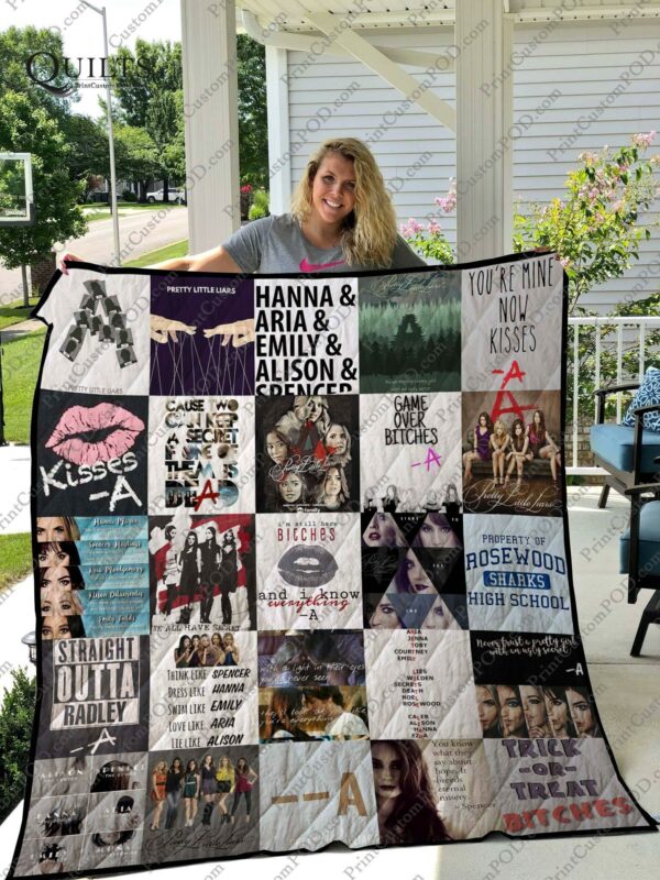 Pretty Little Liars Quilt Gift For Christmas Black Friday Thanksgiving