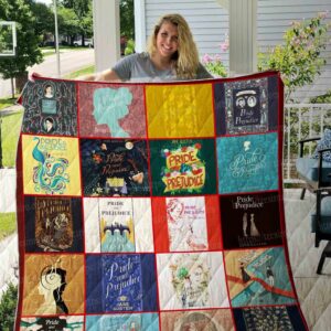 Pride And Prejudice Soft Quilt Gift For Family On Christmas