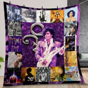 Prince Albums Cover Poster Quilt Gift For Christmas Birthday Halloween