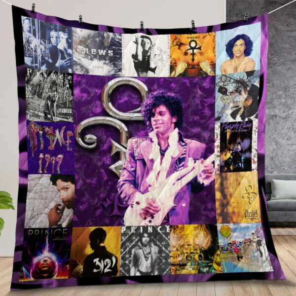 Prince Albums Cover Poster Quilt Gift For Christmas Birthday Halloween