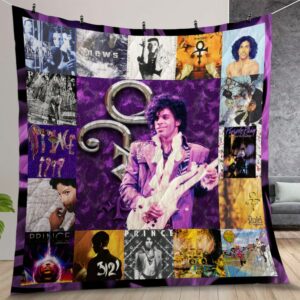Prince Albums Cover Poster Quilt Gift For Christmas Birthday Thanksgiving Version 1