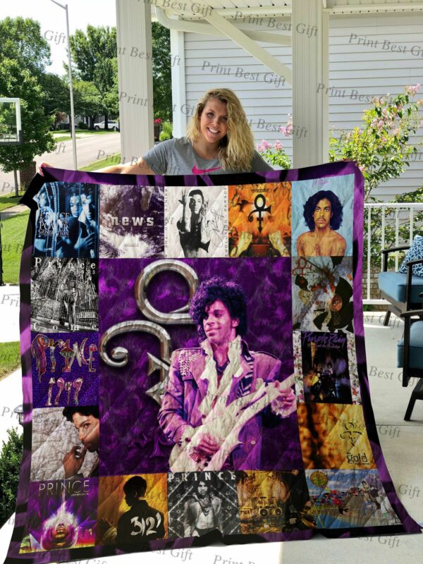 Prince Albums Cover Poster Quilt Gift For Christmas Black Friday Thanksgiving