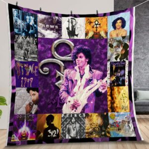Prince Albums Cover Poster Quilt Gift For Family On Christmas Black Friday