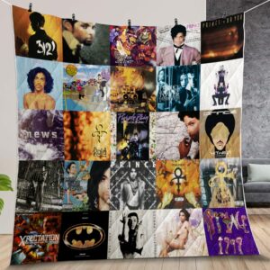 Prince Albums Quilt Gift For Fans Christmas Black Friday