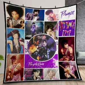 Prince Music 3 Quilt Gift For Christmas Birthday Thanksgiving