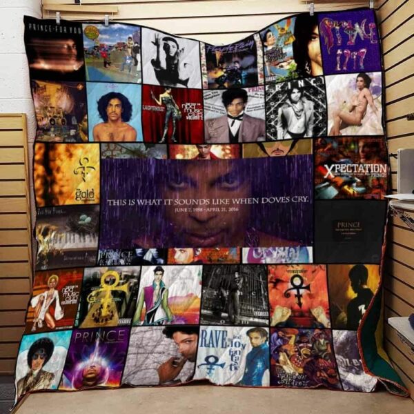 Prince Quilt Gift For Fans Birthdays