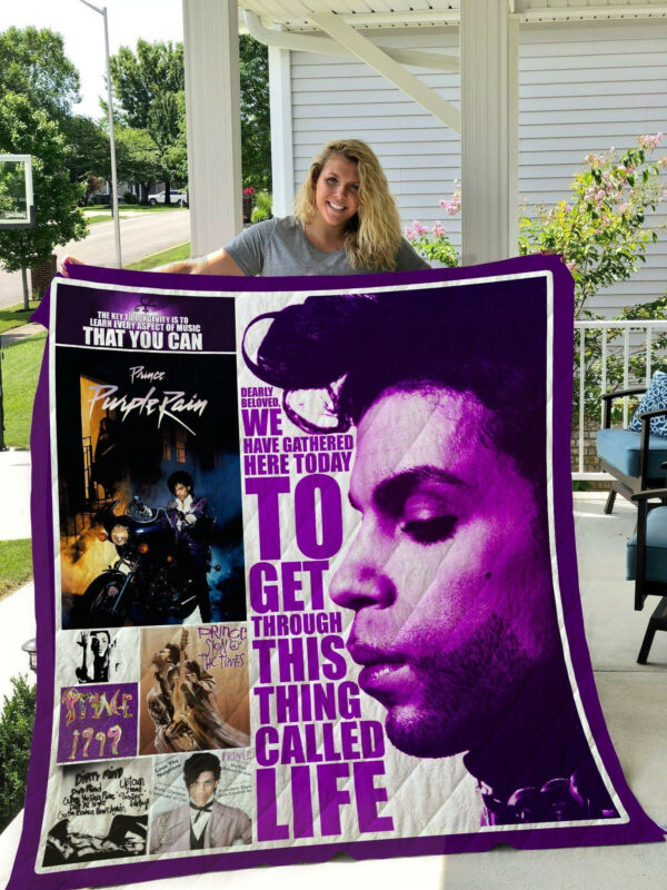 Prince Quilt Gift Ideas For Fans on Christmas