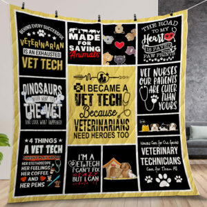 Proud Vet Tech Quilt Gift Ideas For Fans
