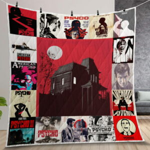 Psycho Quilt Gift For Christmas Birthday Thanksgiving Version 1