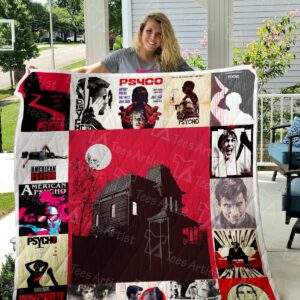 Psycho Quilt Gift For Christmas Black Friday Thanksgiving