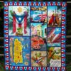 Puerto Rico Culture Perfect Gifts For Puerto Rico Lover Quilt Gift For Fans Christmas Black Friday Black Friday