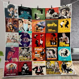 Pulp Fiction Quilt Gift For Christmas Birthday Thanksgiving Version 1