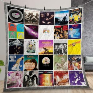 Queen Albums Cover Poster Quilt Gift For Christmas Birthday Thanksgiving