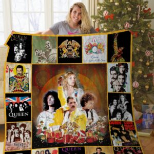 Queen Christmas For Fan Quilt Gift For Family On Christmas Black Friday Cyber Monday