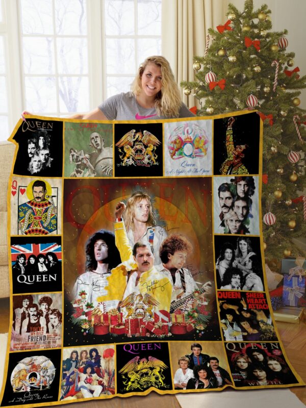Queen Christmas For Fan Quilt Gift For Family On Christmas Black Friday Cyber Monday