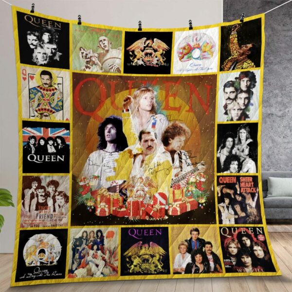 Queen Christmas Quilt Gift For Christmas Birthday Thanksgiving