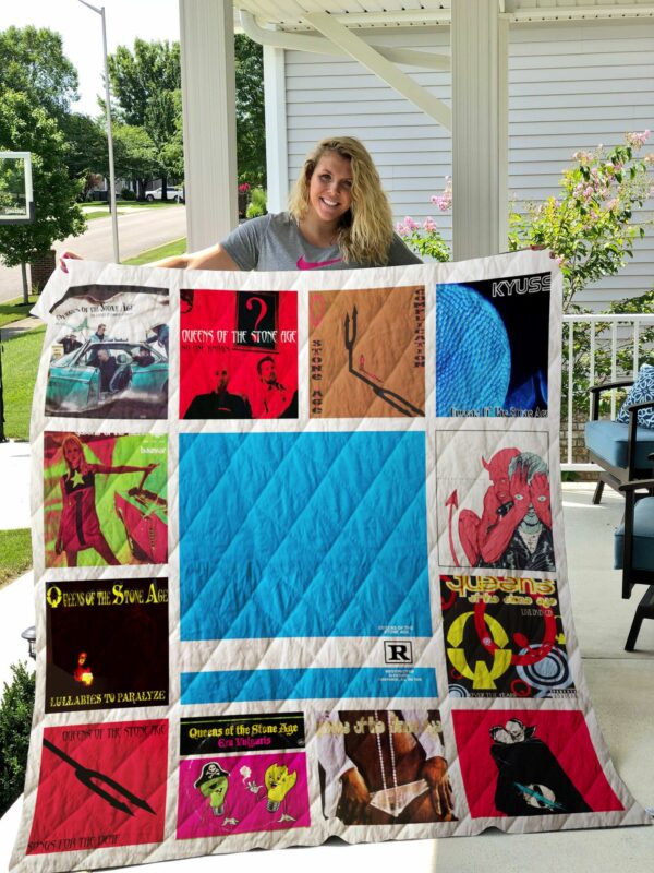 Queens Of The Stone Age Albums Quilt Gifts For Birthday Christmas Thanksgiving