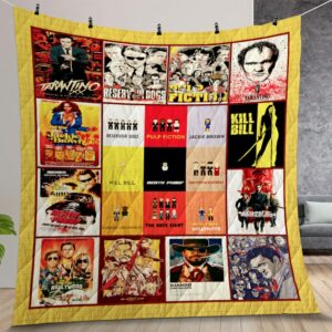 Quentin Tarantino Quilt Gift For Christmas Birthday Thanksgiving Version 2