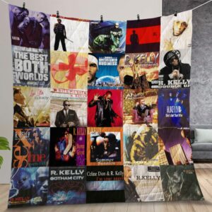 R Kelly Album Covers Quilt Gift For Christmas Birthday Thanksgiving