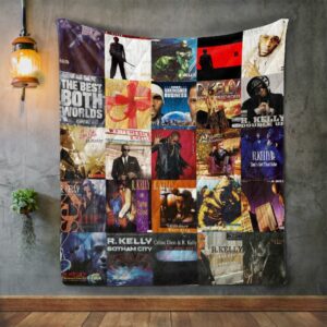 R Kelly Album Covers Quilt Gift For Fans Christmas Black Friday Black Friday