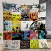 REM Style Two Album Covers Quilt Gift For Christmas Birthday Halloween