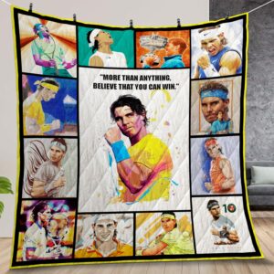 Rafael Nadal Quilt Gift For Christmas Birthday Halloween
