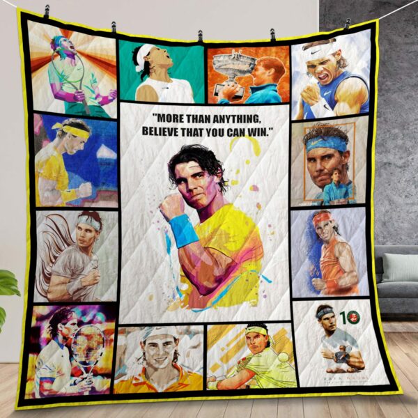 Rafael Nadal Quilt Gift For Christmas Birthday Halloween
