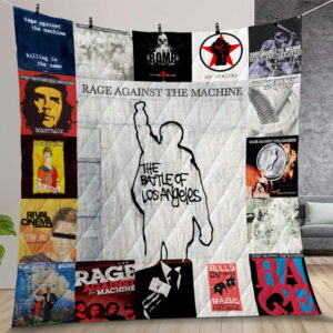 Rage Against The Machine Albums Quilt Gift For Christmas Birthday Halloween