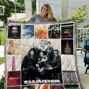 Rammstein Albums Cover Poster Quilt Gift For Christmas Black Friday Thanksgiving