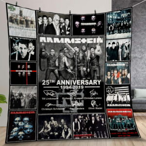 Rammstein Quilt Gift For Christmas Birthday Thanksgiving