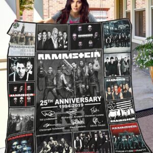 Rammstein Quilt Gift For Family On Christmas Black Friday Cyber Monday