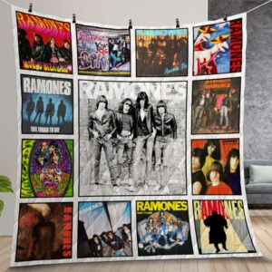 Ramones Quilt Gift For Christmas Birthday Thanksgiving Version 1