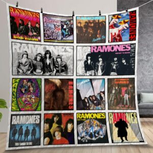 Ramones Quilt Gift For Christmas Birthday Thanksgiving Version 2