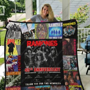 Ramones Quilt Gift For Christmas Black Friday Thanksgiving