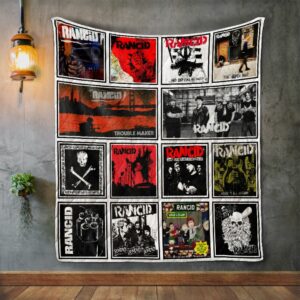 Rancid Album Covers Quilt Gift For Fans Christmas Black Friday Black Friday