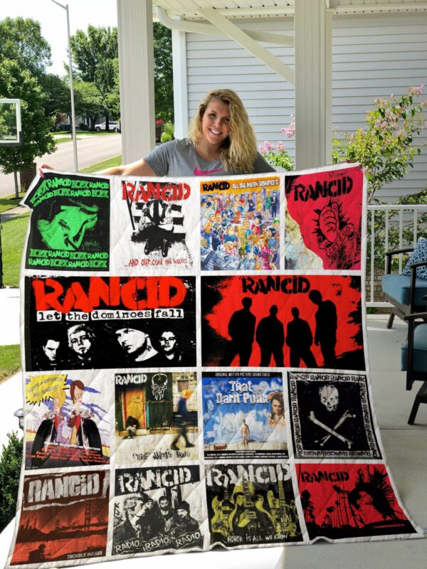 Rancid Albums Quilt Gift For Christmas Black Friday Thanksgiving