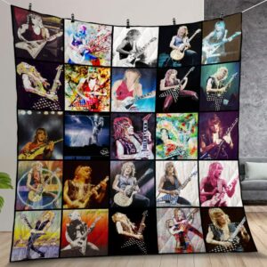 Randy Rhoads Quilt Gift For Christmas Birthday Thanksgiving