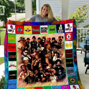 Rapper Legends Quilt Gift For Christmas Black Friday Thanksgiving