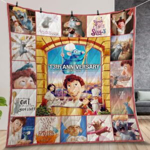 Ratatouille Disney Quilt Gift For Family On Christmas Black Friday