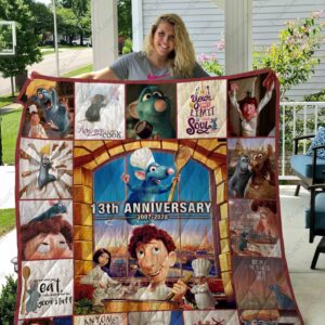 Ratatouille Disney Quilt Gift For Fans Christmas Black Friday Black Friday