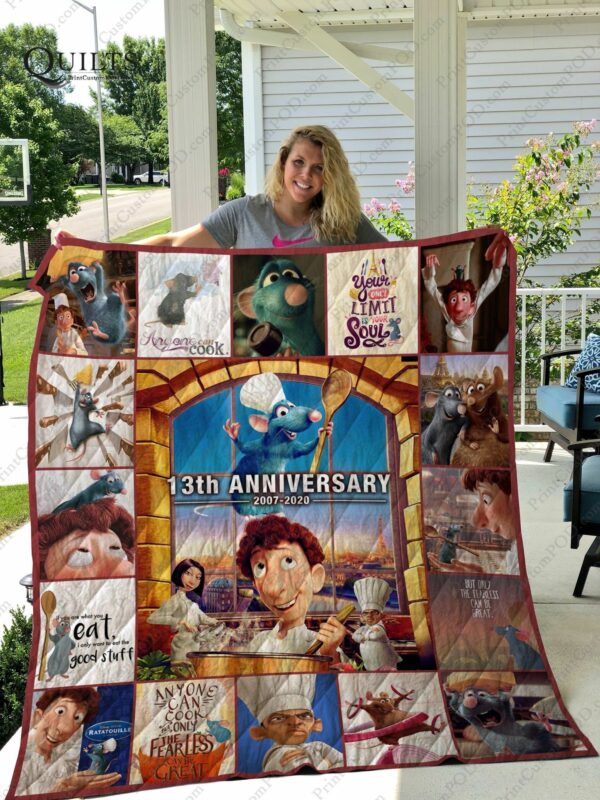 Ratatouille Disney Quilt Gift For Fans Christmas Black Friday Black Friday