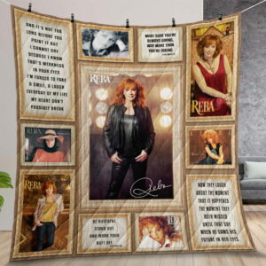 Reba Mcentire Quilt Gift For Christmas Birthday Thanksgiving Version 1