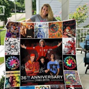 Red Hot Chili Peppers Quilt Gift For Christmas Black Friday Thanksgiving