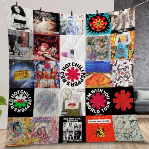 Red Hot Chili Peppers Quilt Gift For Family On Christmas Black Friday